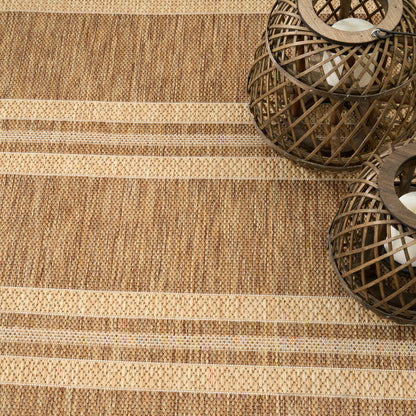 The Rug Corner Nourison Home Horizon Indoor/Outdoor HOZ05 NATRL Area Rugs