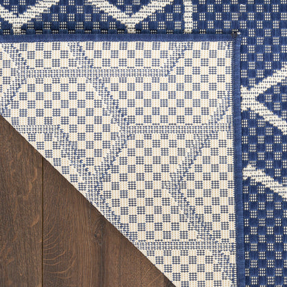 The Rug Corner Nourison Home Nourison Home - Horizon Indoor/Outdoor Navy Area Rug HOZ01