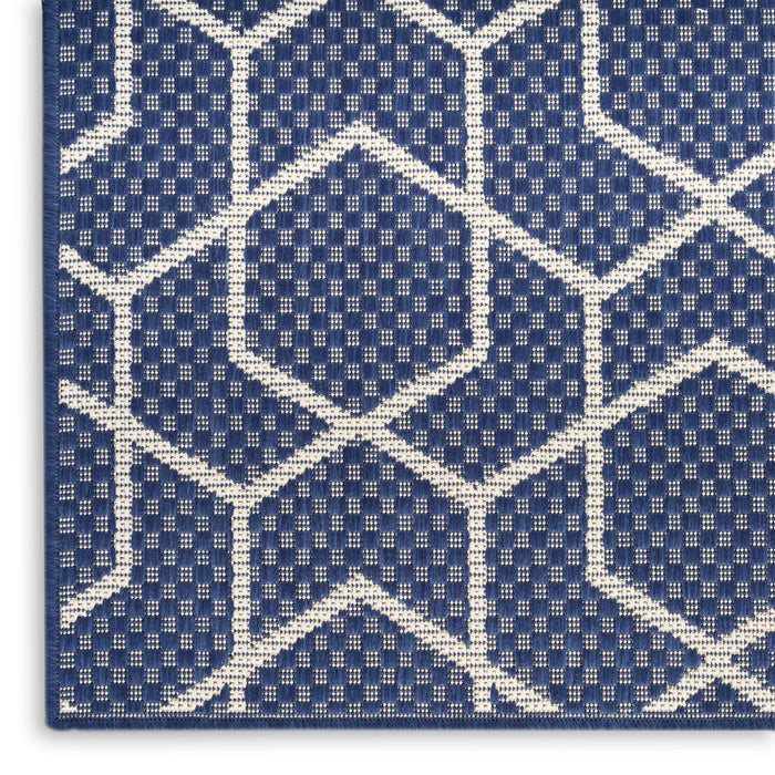 The Rug Corner Nourison Home Nourison Home - Horizon Indoor/Outdoor Navy Area Rug HOZ01