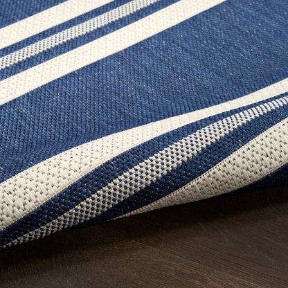 The Rug Corner Nourison Home Horizon Indoor/Outdoor HOZ05 NAVY Area Rugs