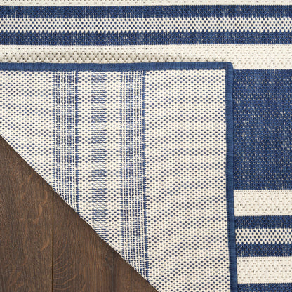 The Rug Corner Nourison Home Horizon Indoor/Outdoor HOZ05 NAVY Area Rugs