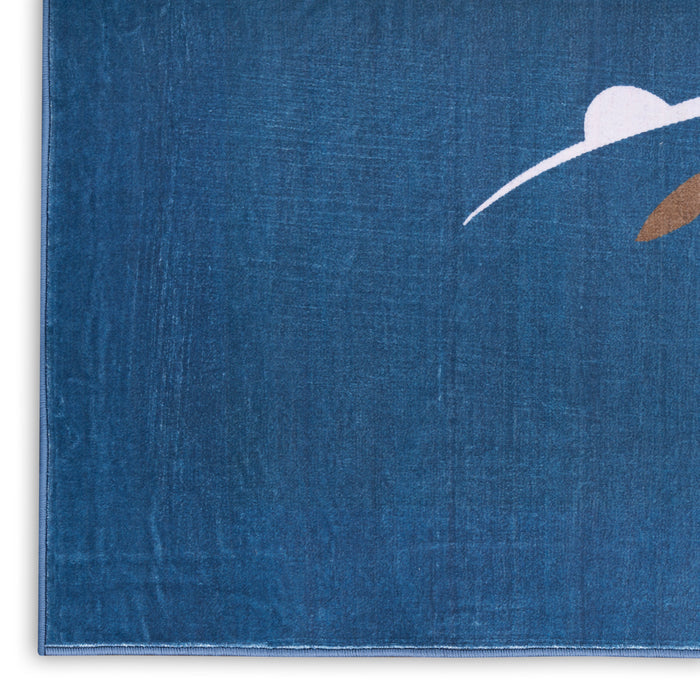 The Rug Corner Nourison Home Nourison Home - Imagination Blue Area Rug IMA23