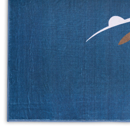The Rug Corner Nourison Home Nourison Home - Imagination Blue Area Rug IMA23