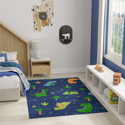 The Rug Corner Nourison Home Nourison Home - Imagination Navy/Multi Area Rug IMA16
