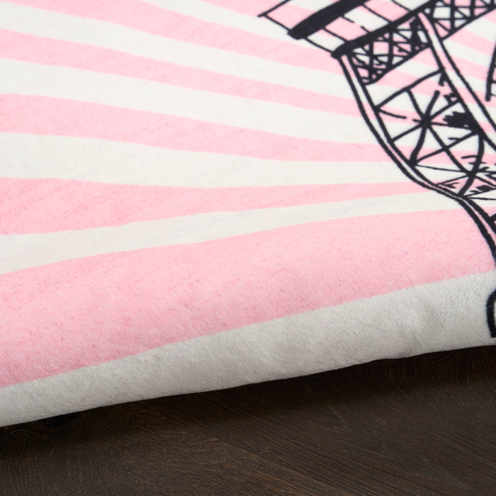 The Rug Corner Nourison Home Nourison Home - Imagination Pink Area Rug IMA17