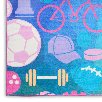 The Rug Corner Nourison Home Imagination IMA07 PURPL Area Rugs