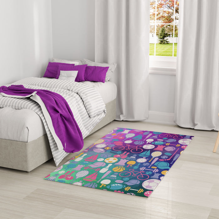 The Rug Corner Nourison Home Imagination IMA07 PURPL Area Rugs