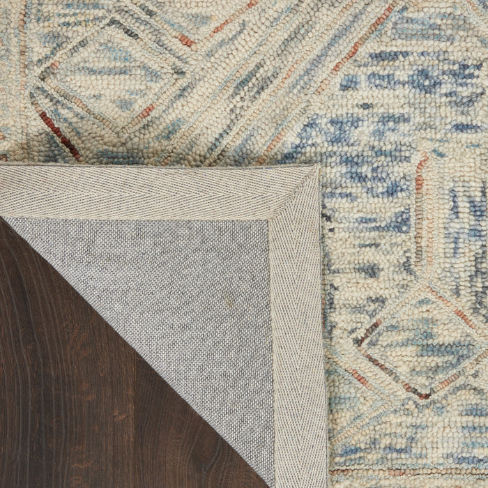 The Rug Corner Nourison Home Interlock ITL02 BLUMT Area Rugs