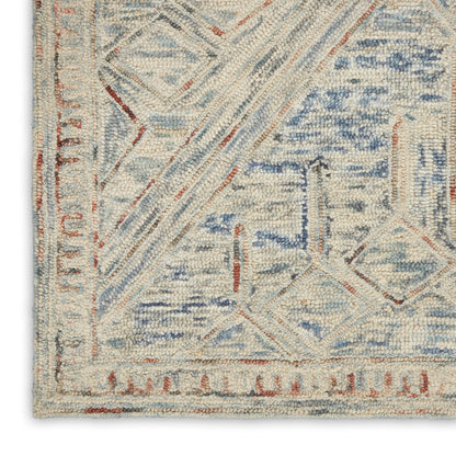 The Rug Corner Nourison Home Interlock ITL02 BLUMT Area Rugs