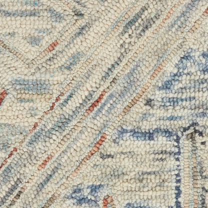 The Rug Corner Nourison Home Interlock ITL02 BLUMT Area Rugs