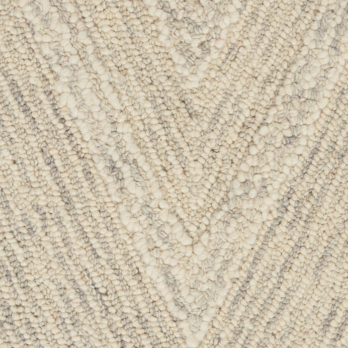 Nourison Home - Interlock Ivory/Green Area Rug ITL04