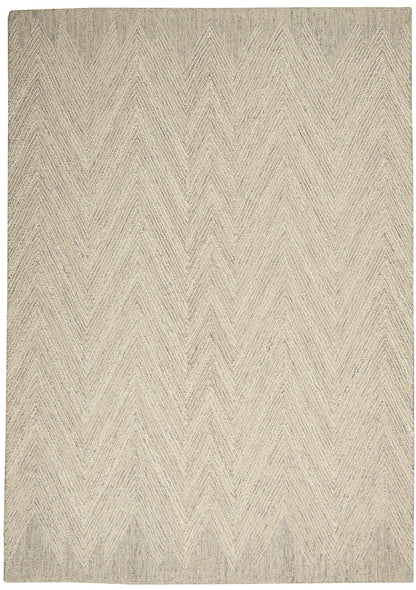 Nourison Home - Interlock Ivory/Green Area Rug ITL04
