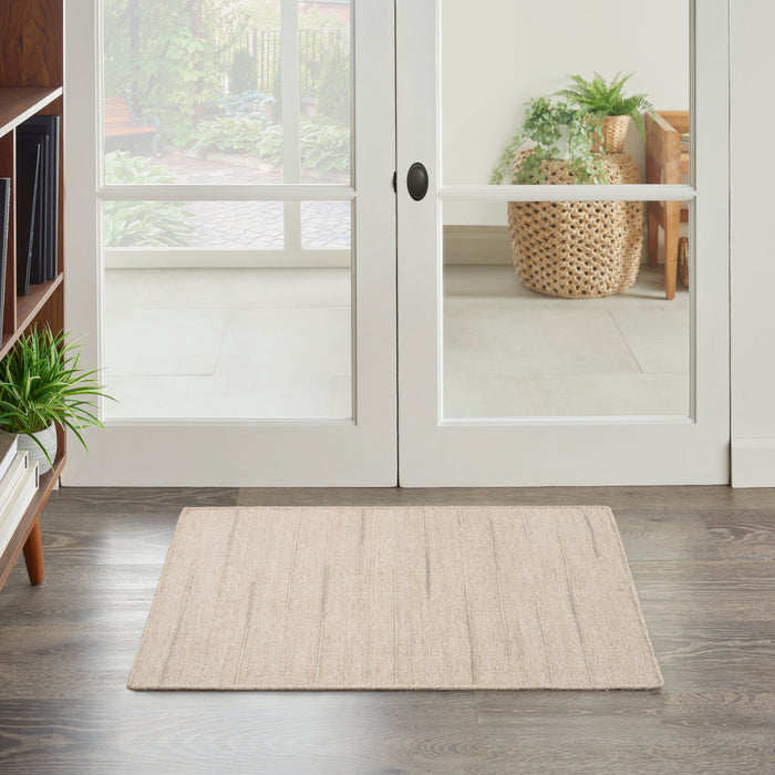 The Rug Corner Nourison Home Nourison Home - Interweave Beige Area Rug IWV01