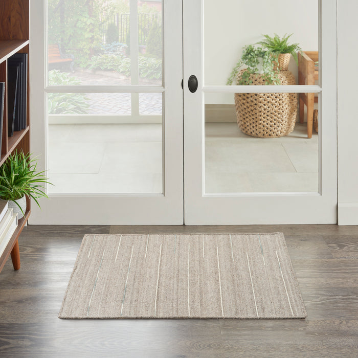 The Rug Corner Nourison Home Interweave IWV01 GREY Area Rugs