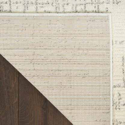 The Rug Corner Nourison Home Ivory Hues IVH01 IVGRY Area Rugs