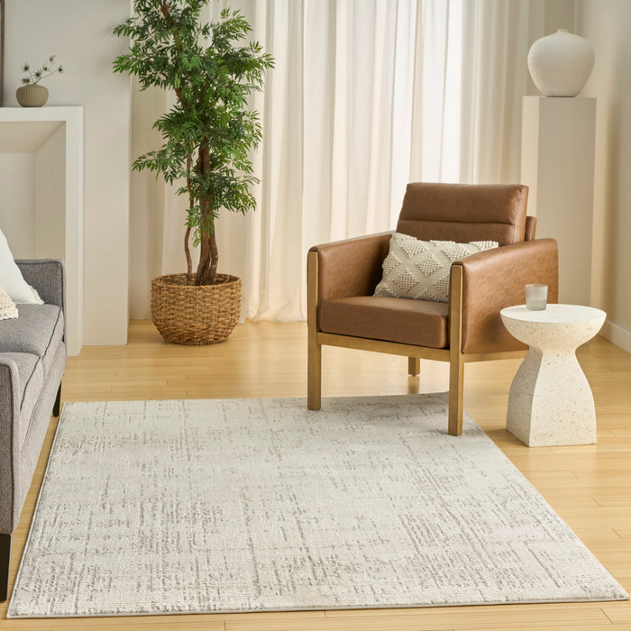 The Rug Corner Nourison Home Ivory Hues IVH01 IVGRY Area Rugs