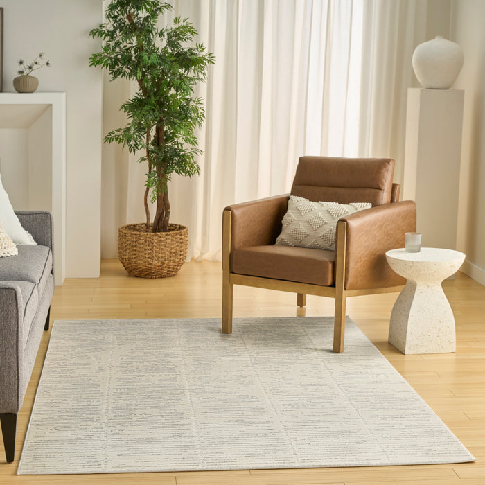 Nourison Home - Ivory Hues Ivory/Green Area Rug IVH02