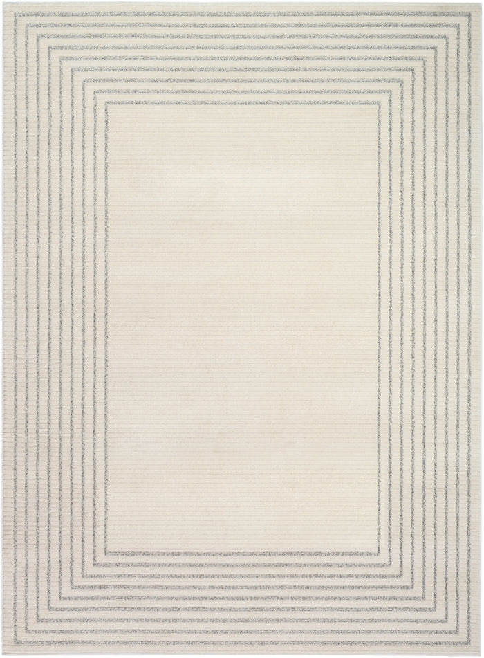 The Rug Corner Nourison Home Ivory Hues IVH03 IVGRY Area Rugs