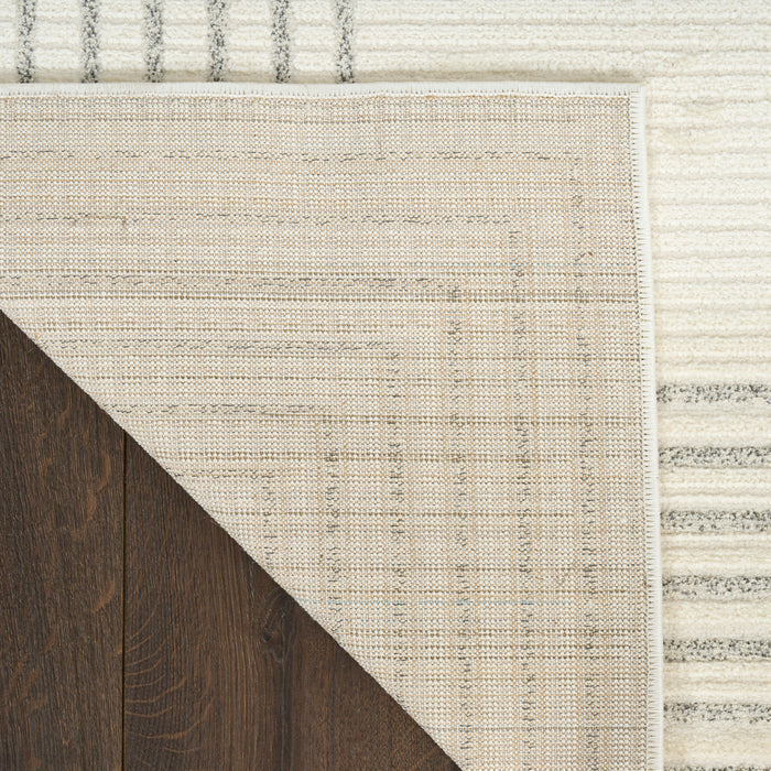 The Rug Corner Nourison Home Ivory Hues IVH03 IVGRY Area Rugs