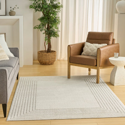 The Rug Corner Nourison Home Ivory Hues IVH03 IVGRY Area Rugs