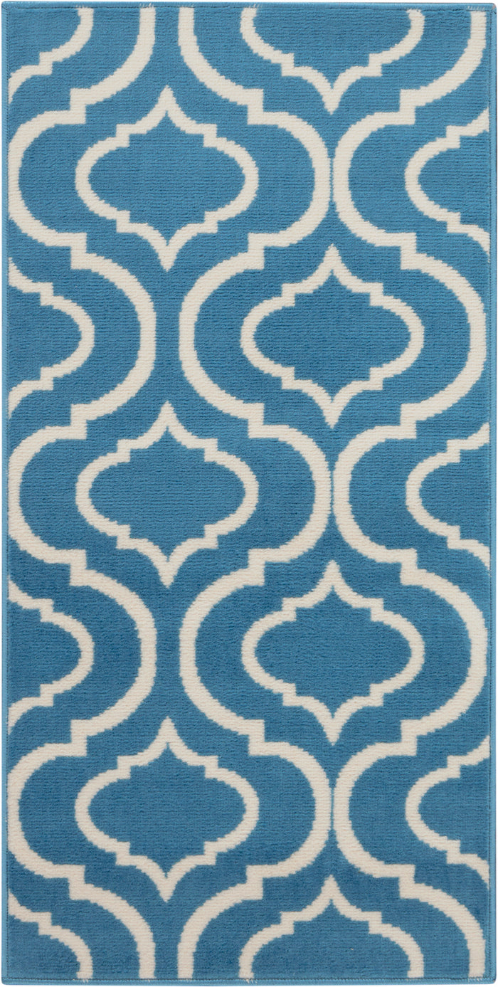 The Rug Corner Nourison Home Jubilant JUB19 BLUE Area Rugs