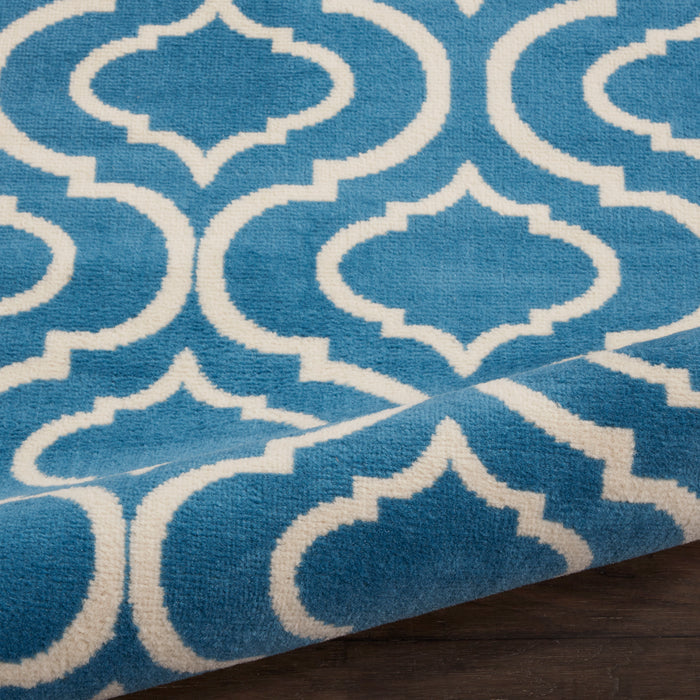The Rug Corner Nourison Home Jubilant JUB19 BLUE Area Rugs