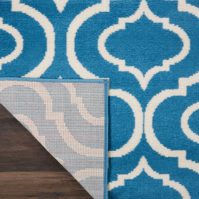 The Rug Corner Nourison Home Jubilant JUB19 BLUE Area Rugs