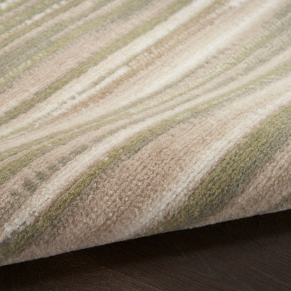 The Rug Corner Nourison Home Nourison Home - Jubilant Green/Ivory Area Rug JUB04