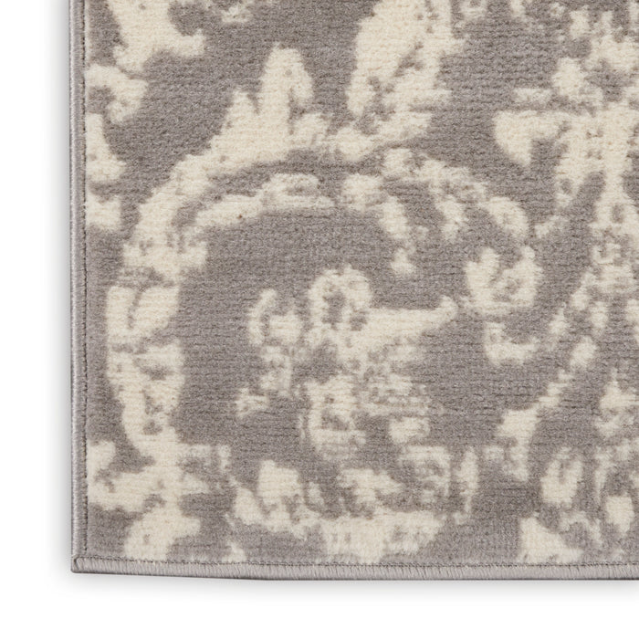 The Rug Corner Nourison Home Nourison Home - Jubilant Grey Area Rug JUB09