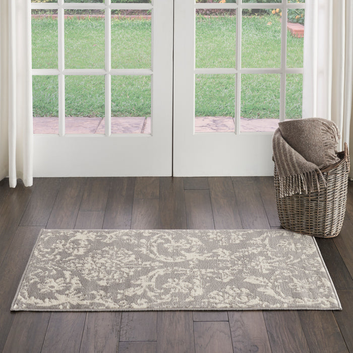 The Rug Corner Nourison Home Nourison Home - Jubilant Grey Area Rug JUB09