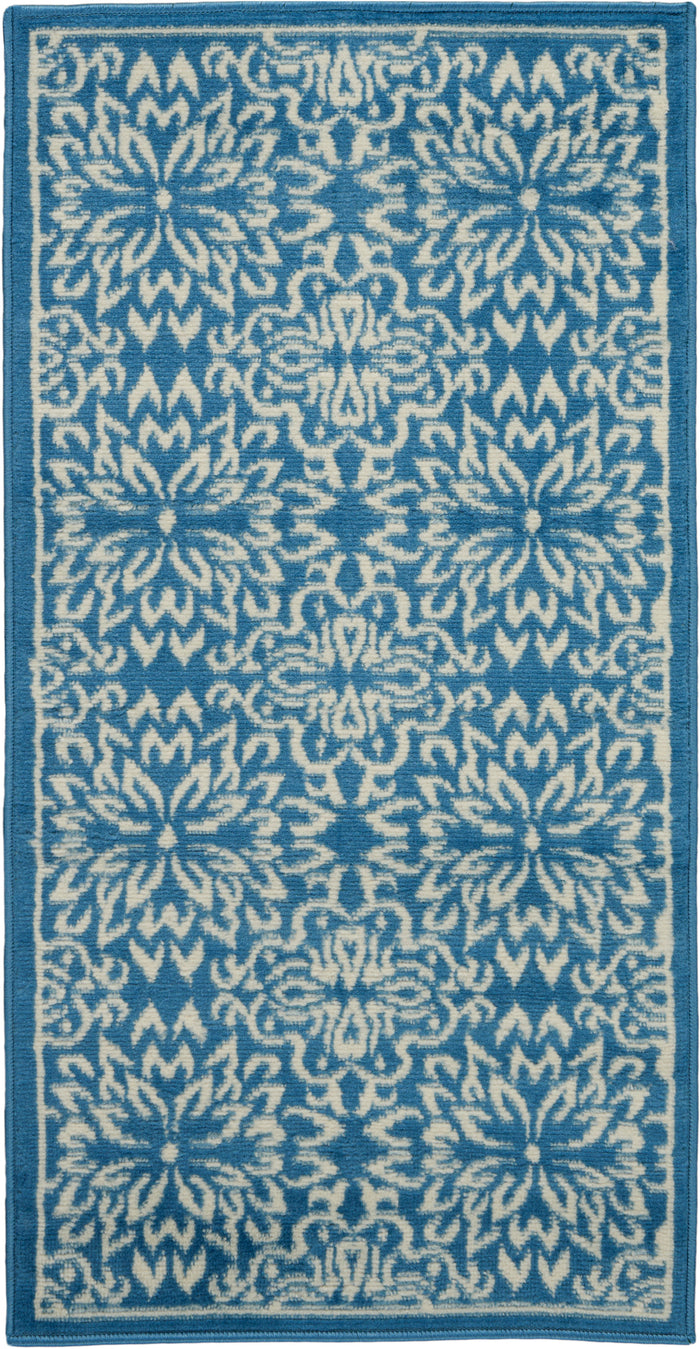 The Rug Corner Nourison Home Jubilant JUB06 IVBLU Area Rugs