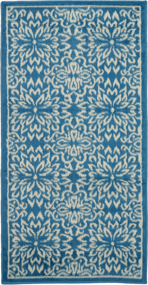 The Rug Corner Nourison Home Jubilant JUB06 IVBLU Area Rugs