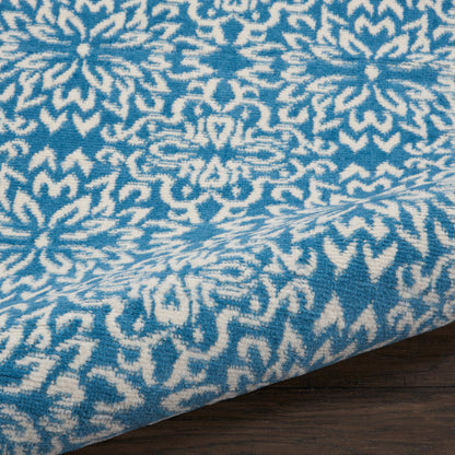 The Rug Corner Nourison Home Jubilant JUB06 IVBLU Area Rugs
