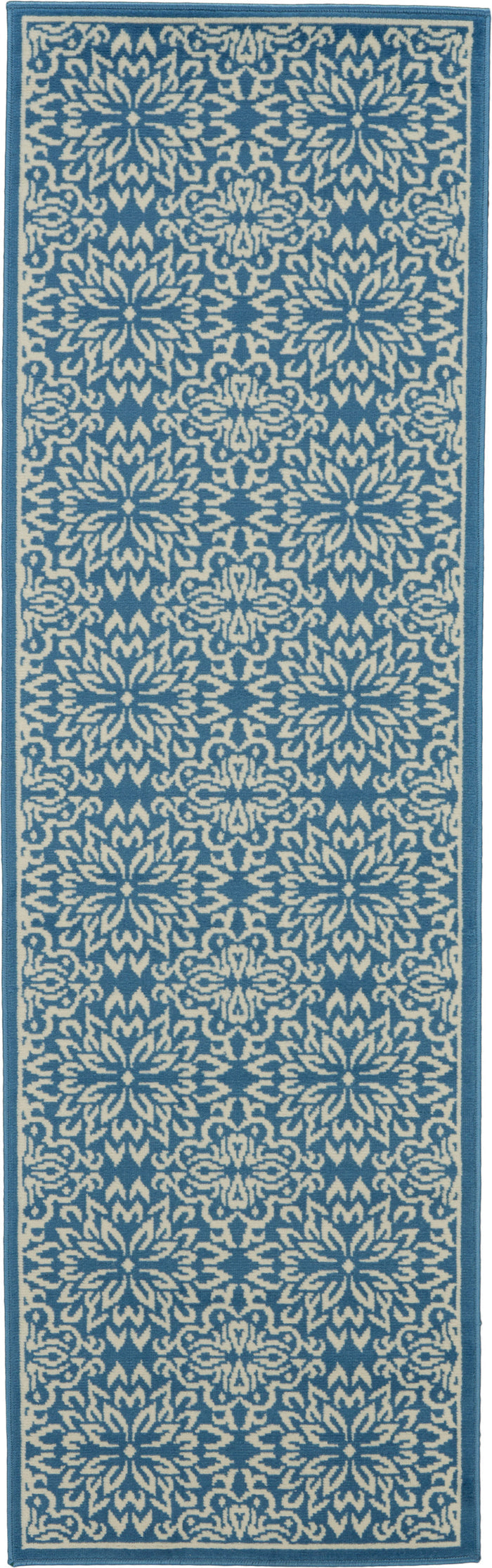 The Rug Corner Nourison Home Jubilant JUB06 IVBLU Area Rugs