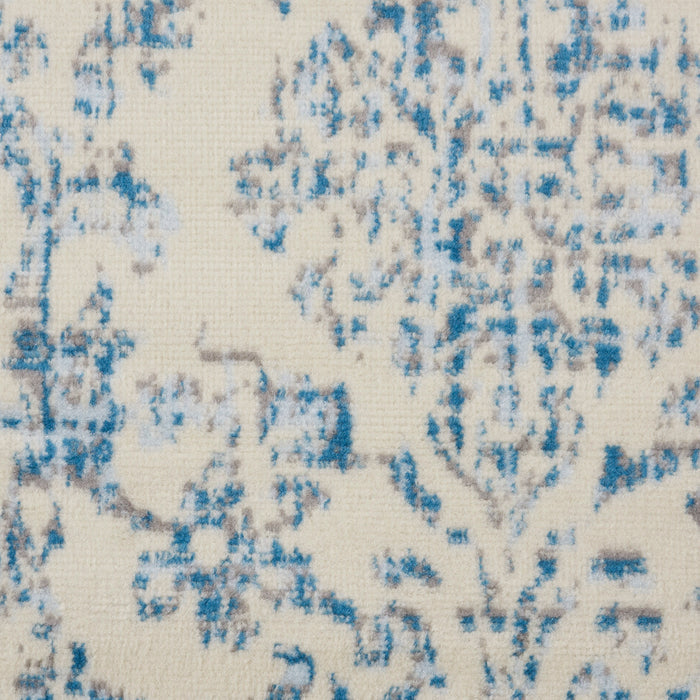 The Rug Corner Nourison Home Nourison Home - Jubilant Ivory/Blue Area Rug JUB09