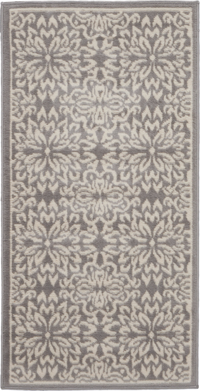 The Rug Corner Nourison Home Nourison Home - Jubilant Ivory/Grey Area Rug JUB06