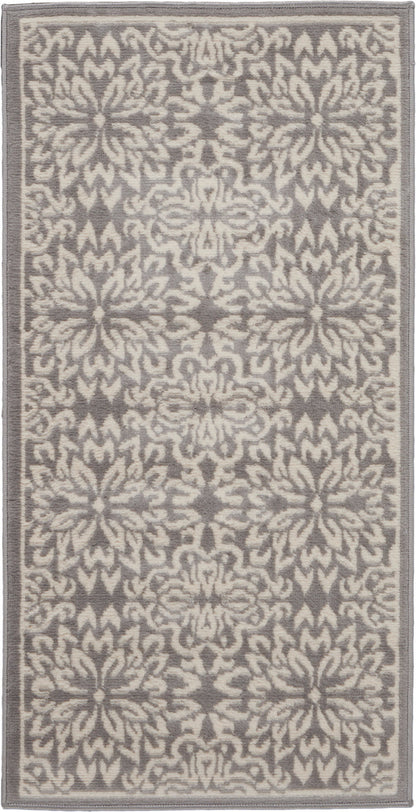The Rug Corner Nourison Home Nourison Home - Jubilant Ivory/Grey Area Rug JUB06