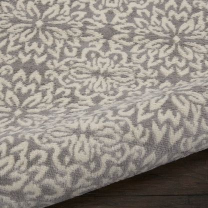 The Rug Corner Nourison Home Nourison Home - Jubilant Ivory/Grey Area Rug JUB06