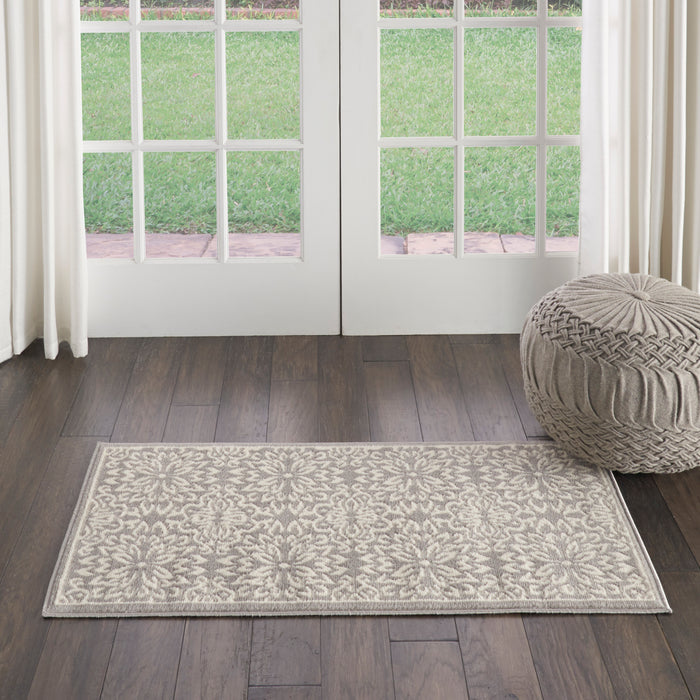 The Rug Corner Nourison Home Nourison Home - Jubilant Ivory/Grey Area Rug JUB06