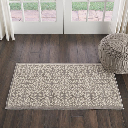 The Rug Corner Nourison Home Nourison Home - Jubilant Ivory/Grey Area Rug JUB06