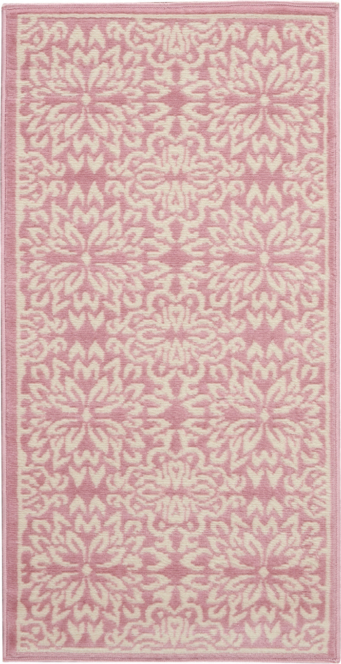 The Rug Corner Nourison Home Nourison Home - Jubilant Ivory/Pink Area Rug JUB06