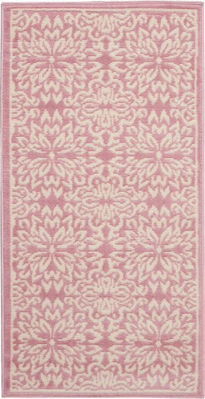 The Rug Corner Nourison Home Nourison Home - Jubilant Ivory/Pink Area Rug JUB06