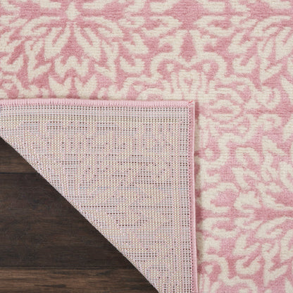 The Rug Corner Nourison Home Nourison Home - Jubilant Ivory/Pink Area Rug JUB06