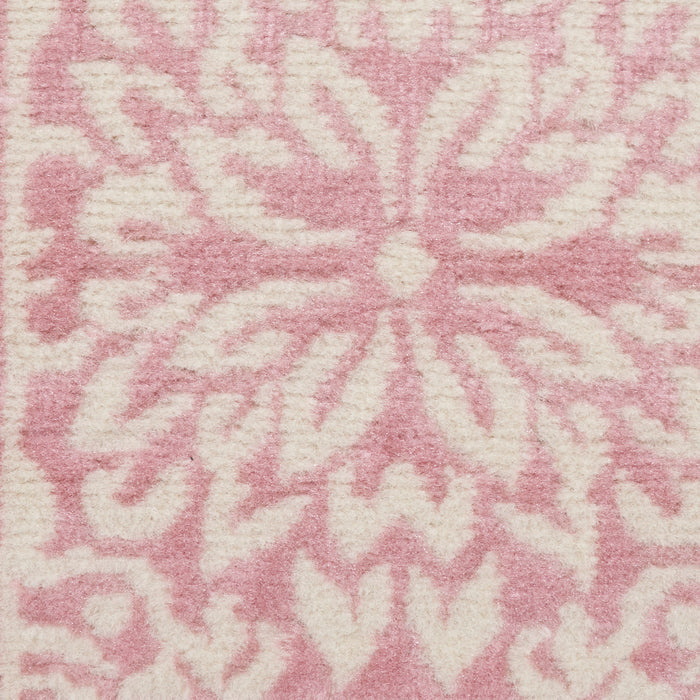 The Rug Corner Nourison Home Nourison Home - Jubilant Ivory/Pink Area Rug JUB06