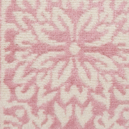 The Rug Corner Nourison Home Nourison Home - Jubilant Ivory/Pink Area Rug JUB06