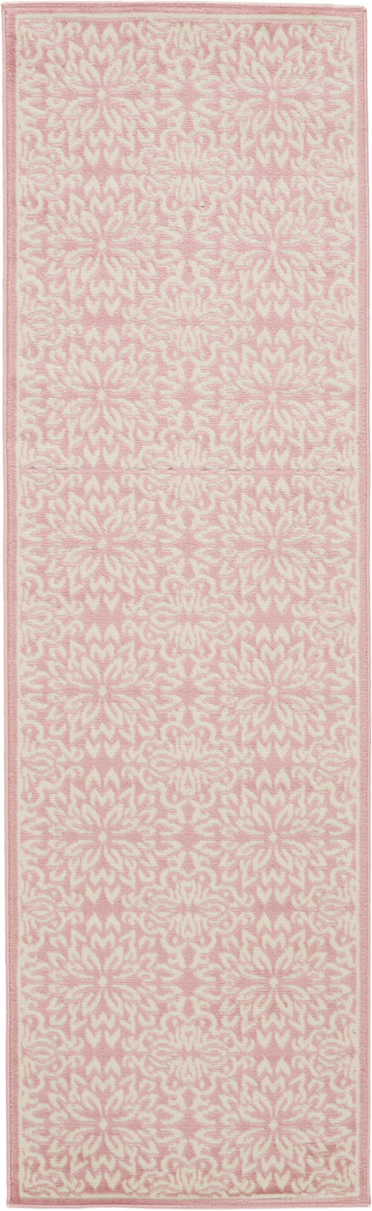 The Rug Corner Nourison Home Nourison Home - Jubilant Ivory/Pink Area Rug JUB06