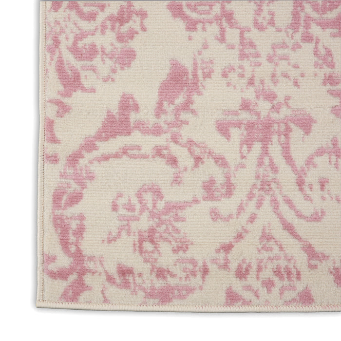 The Rug Corner Nourison Home Nourison Home - Jubilant Ivory/Pink Area Rug JUB09