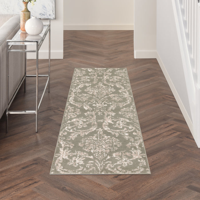 The Rug Corner Nourison Home Jubilant JUB09 OLIVE Area Rugs