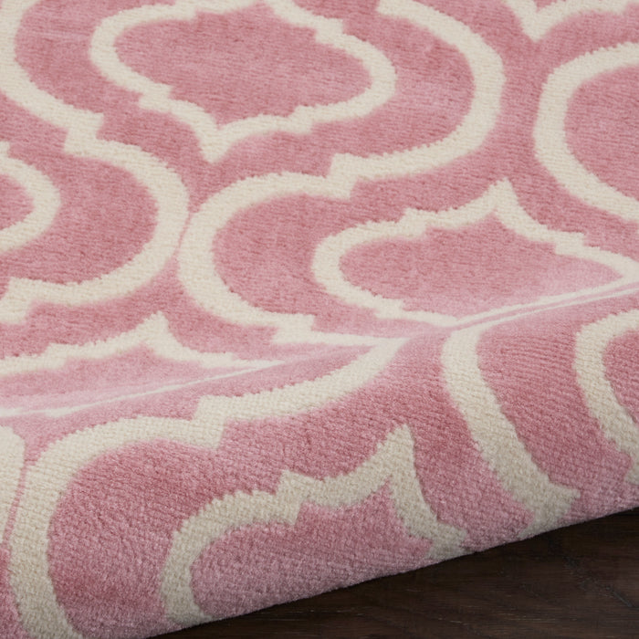 The Rug Corner Nourison Home Nourison Home - Jubilant Pink Area Rug JUB19