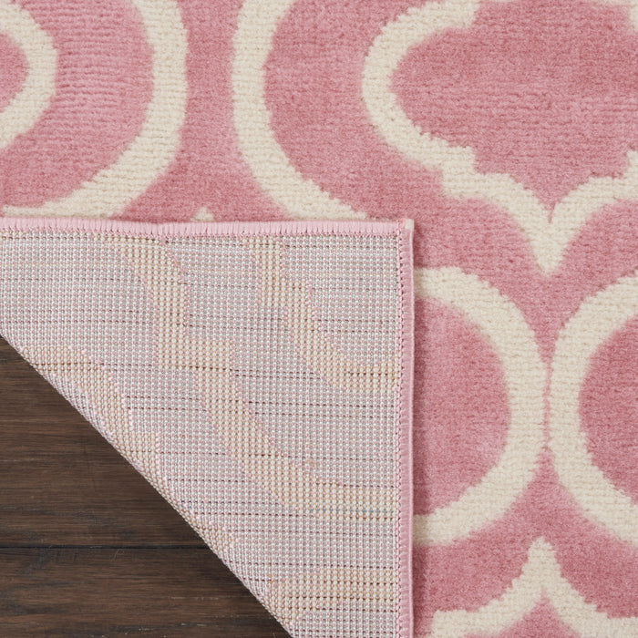 The Rug Corner Nourison Home Nourison Home - Jubilant Pink Area Rug JUB19